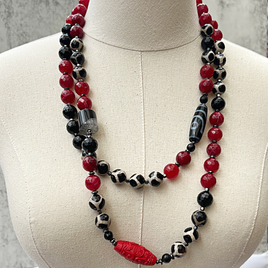 Let's Talk About Beads 101: Tibetan Agate