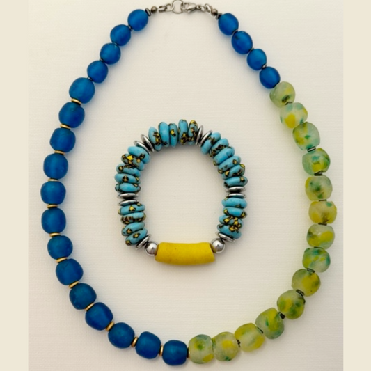 African Recycled Glass Beads: Sustainability x Artistry