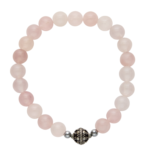 Pink bead bracelet