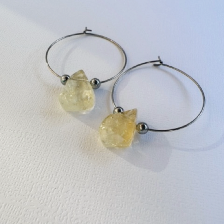 Rough Cut Citrine